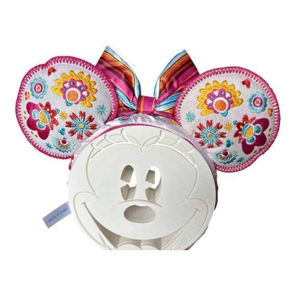 Disney Epcot World Showcase Mexico Embroided Minnie Ears Headband NWOT main image 6